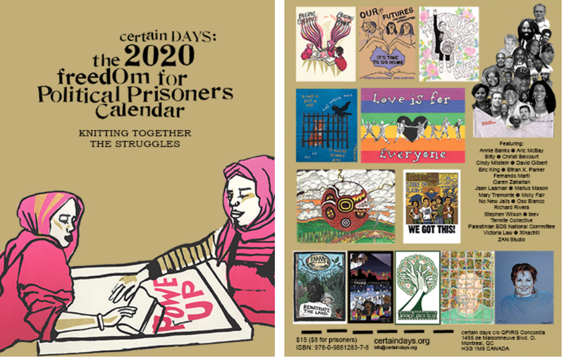 2020 Certain Days Calendar: Knitting Together The Struggles, $15